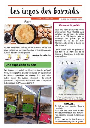 Journal n°14 Février 2019
