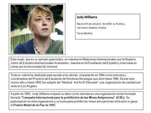 Premios Nobel De La Paz Mujeres De Los Ultimos 20 Años