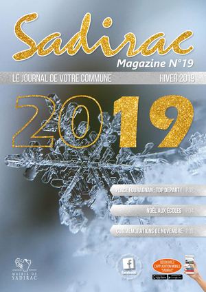 Sadirac Magazine # 19 - HIVER 2019
