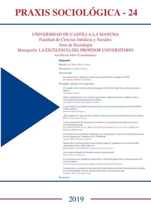 Praxis Sociológica Nº 24 -2019