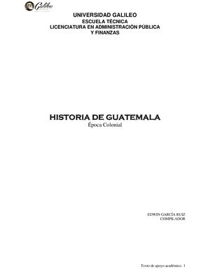 Historia De Guatemala 2