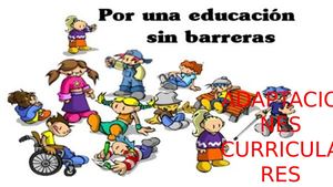 Adaptaciones Curriculares