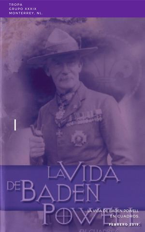 Libro - La Vida De Baden Powell En Cuadros