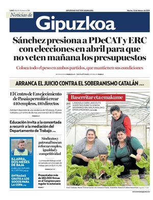 Noticias de Gipuzkoa 20190212