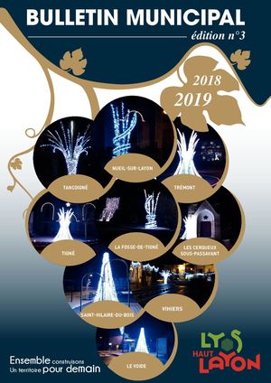 Lys-Haut-Layon Bulletin 2018