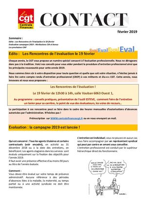 Contact Février 2019 spécial évaluation