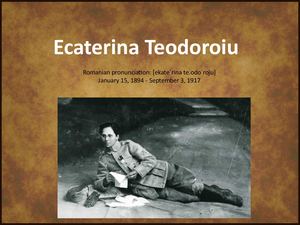 Ecaterina Teodoroiu