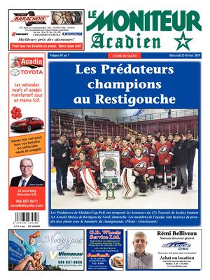 Moniteur Acadien 13 Fevrier