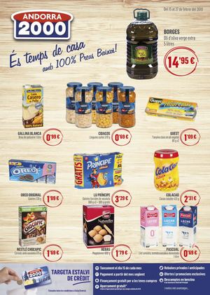 ANDORRA 2000- ÉS TEMPS DE CASA!