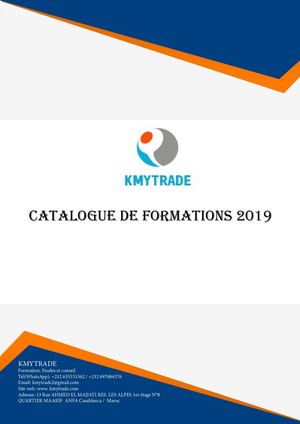 Catalogue 2019 Kmytrade