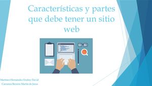 Caracteristicas Y Partes Que Debe Tener Un Sitio Web Remaster Hd