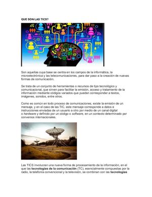 Que Son Las Tics