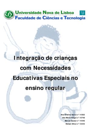 Educação Inclusiva Tipos De Nee
