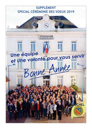 Nouvelles d'Auchel : Supplément Voeux 2019