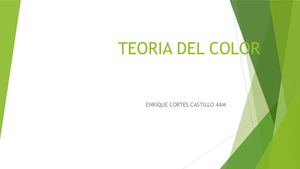 Teoria del Color