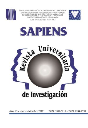 Sapiens Vol 18 Año 2017