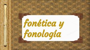 Álbum de fonética y fonología