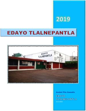 Edayo Tlalnepantla Anabel Pita Zamudio
