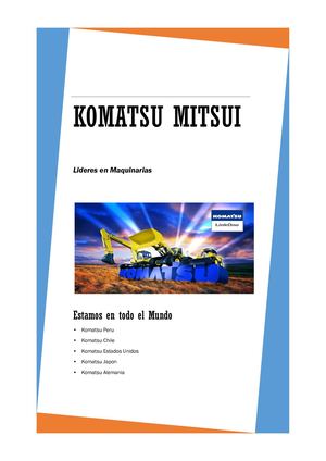 Komatsu Mitsui Peru - Henry Condor