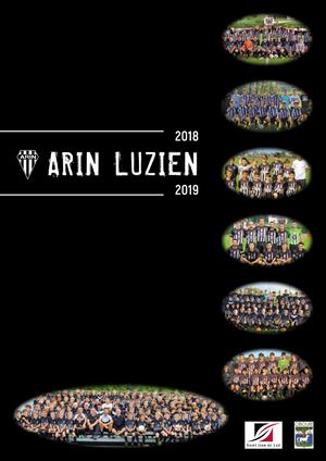 Plaquette Arin Luzien 2018 2019