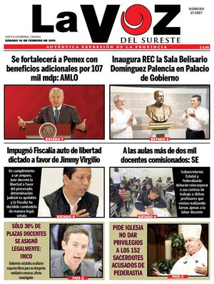 Diario La Voz del Sureste 16-02-2019