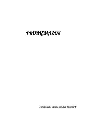 Problemazos Salma Santiso Andrea Alvedro