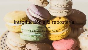 Introducción A La Repostería Macarons