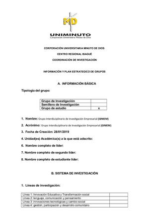 2 In Basica Y Plan Estrategico