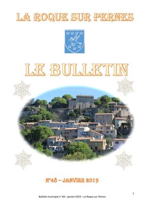 Le Bulletin N°48 Janvier 2019