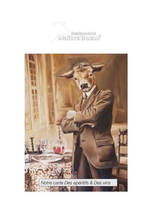 Carte interactive des vins et softs Restaurant Maître Boeuf, 6 Place de la Baleine, Lyon 5ème, 04 78 37 37 90