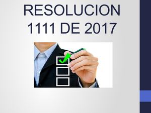 Cartilla Resolucion 1111