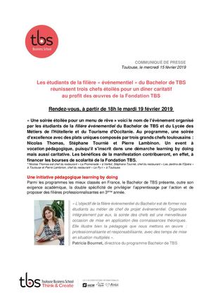 TBS CP Bachelor Soirée Chefs