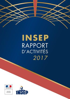 Rapport d'activités 2017 - INSEP