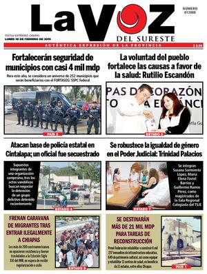 Diario La Voz del Sureste 18-02-2019