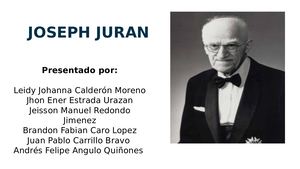 Joseph Juran