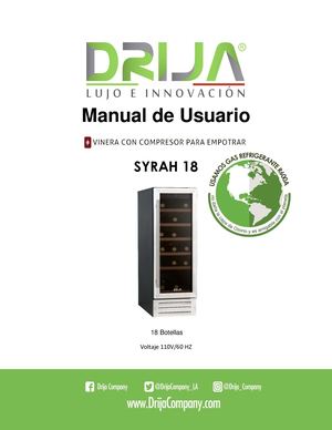 Syrah 18 - Manual En Español - Drija