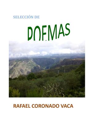 Poemas de Rafael Coronado Vaca