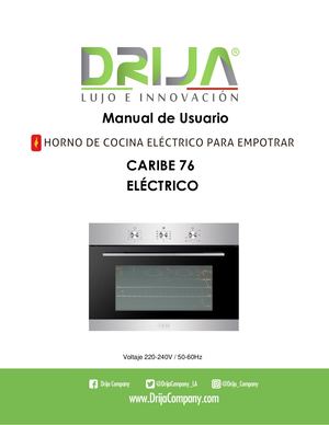 Caribe  76 Electrico - Manual Español - Drija