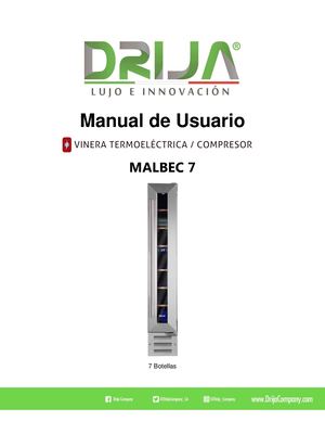 Malbec 7 - Manual Español - Drija