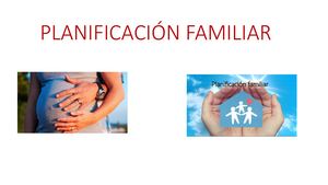 Historia De La Planificación Familiar