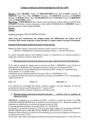 Compte Rendu Du 06 Fevrier 2019 (1)