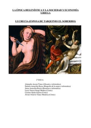 La época helenística y la sociedad y economía.