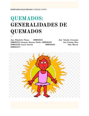 Generalidades De Quemados