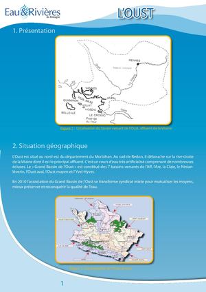 Fiche Pédagogique Oust - Eau & Rivières De Bretagne