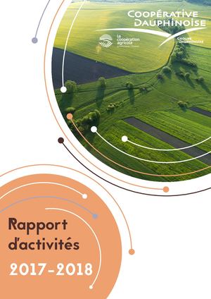 Rapport Activités Coopérative Dauphinoise 17 18
