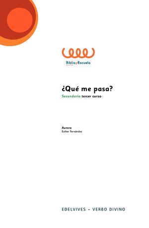 Biblia Y Escuela 3 Eso