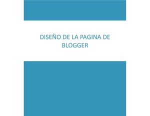 DIseño de la pagina web