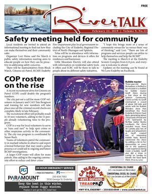 Enderby River Talk - February 22, 2019