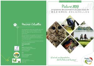 Programme du plan d'eau de Mézieres-Écluzelles