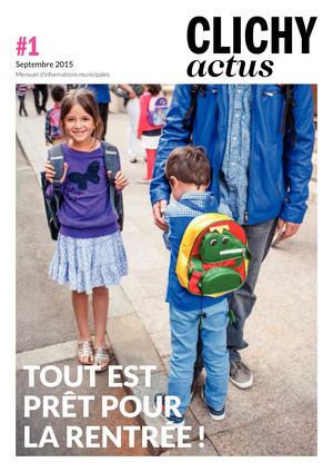 Clichy Actus 1 - Septembre 2015